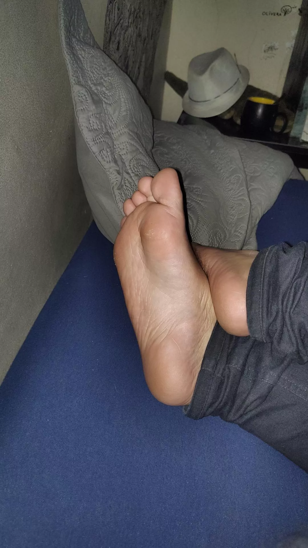 My feet are so sore after a day of theatre practice 😣