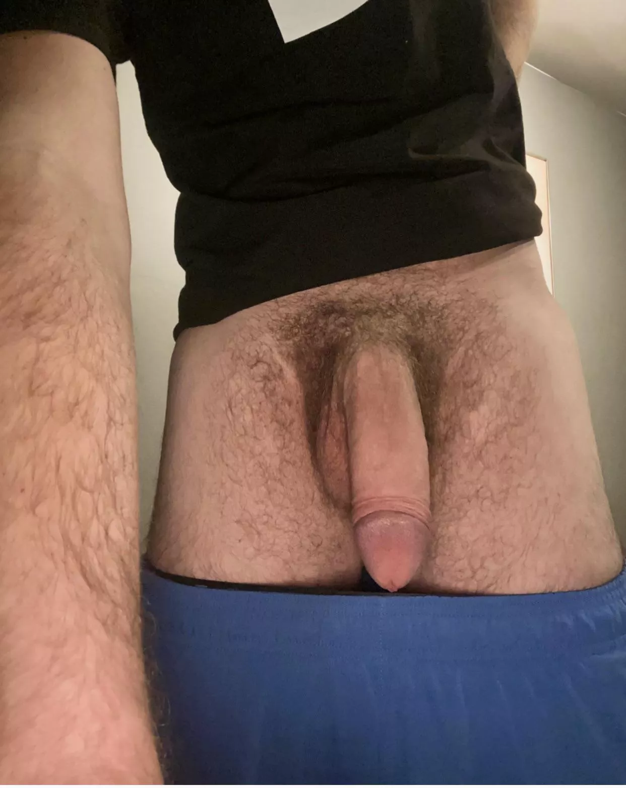 Never afraid to show off my manhood in the locker room.