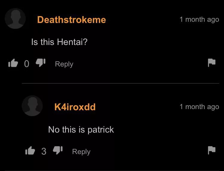No this is Patrick