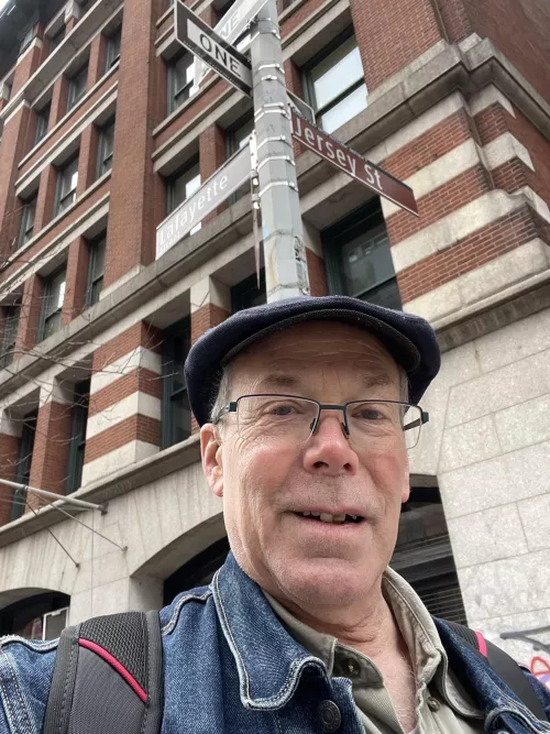 On the Lower East Side in Manhattan last week.