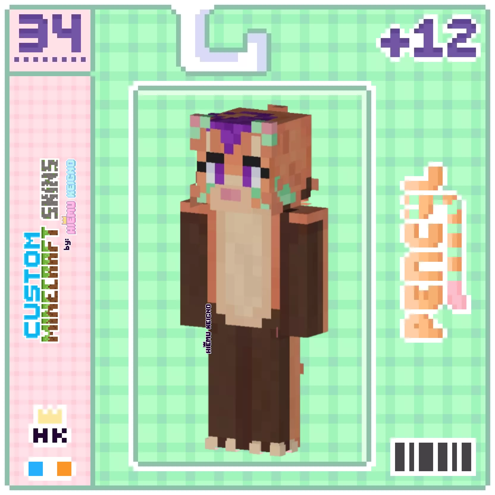 Red Panda Skin Commission [Art by me] 💖✨