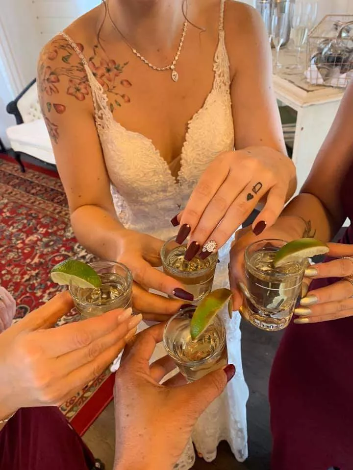 sharing the wedding day and honeymoon on tele