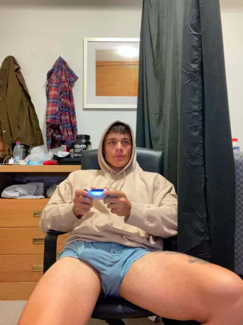 Sit on my lap while I play