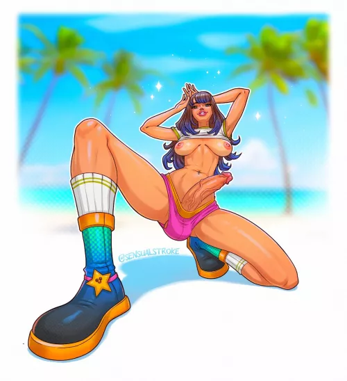 Summer girl hanging out (SensualStroke)