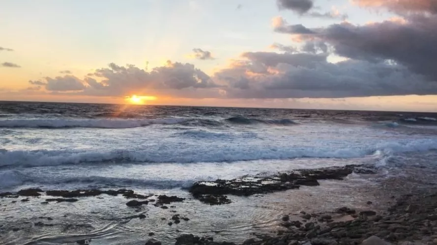 “The ocean is my happy place.”