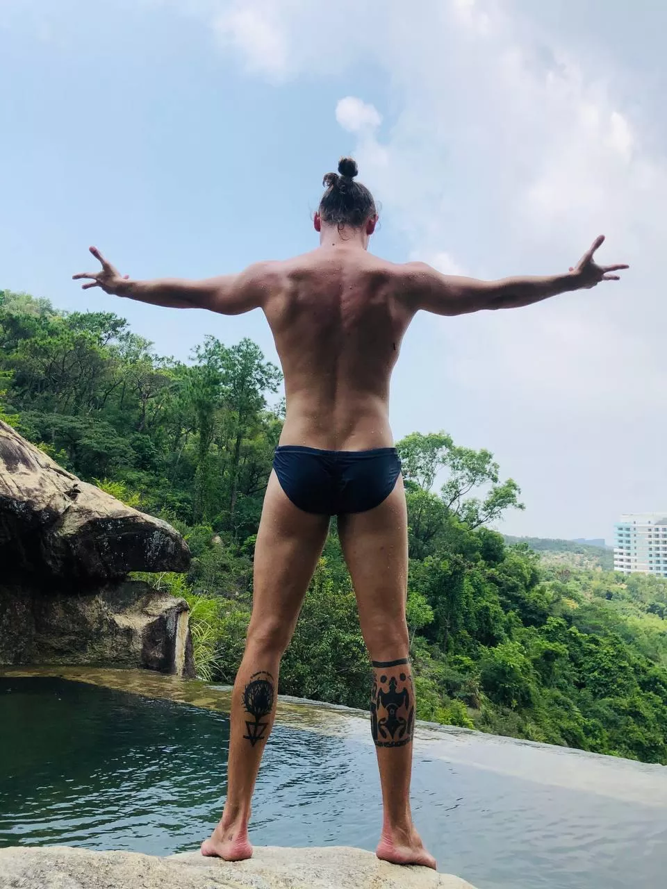 There is a lot of passion in this look.