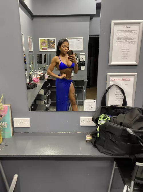 This is how I’ll be waiting when you get home from work ?