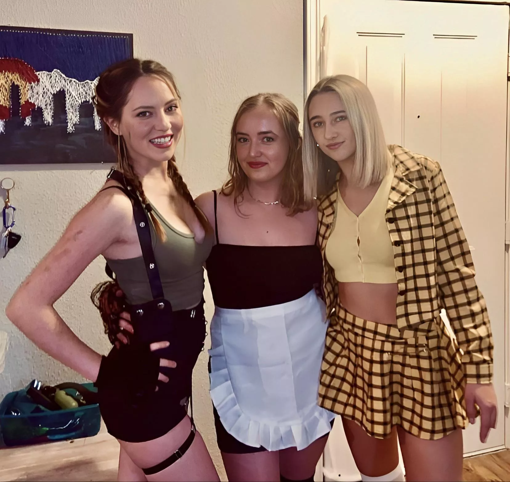 Tight Teen Halloween. What would you do to them?