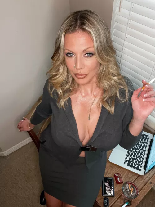 Time for a little smoke break.