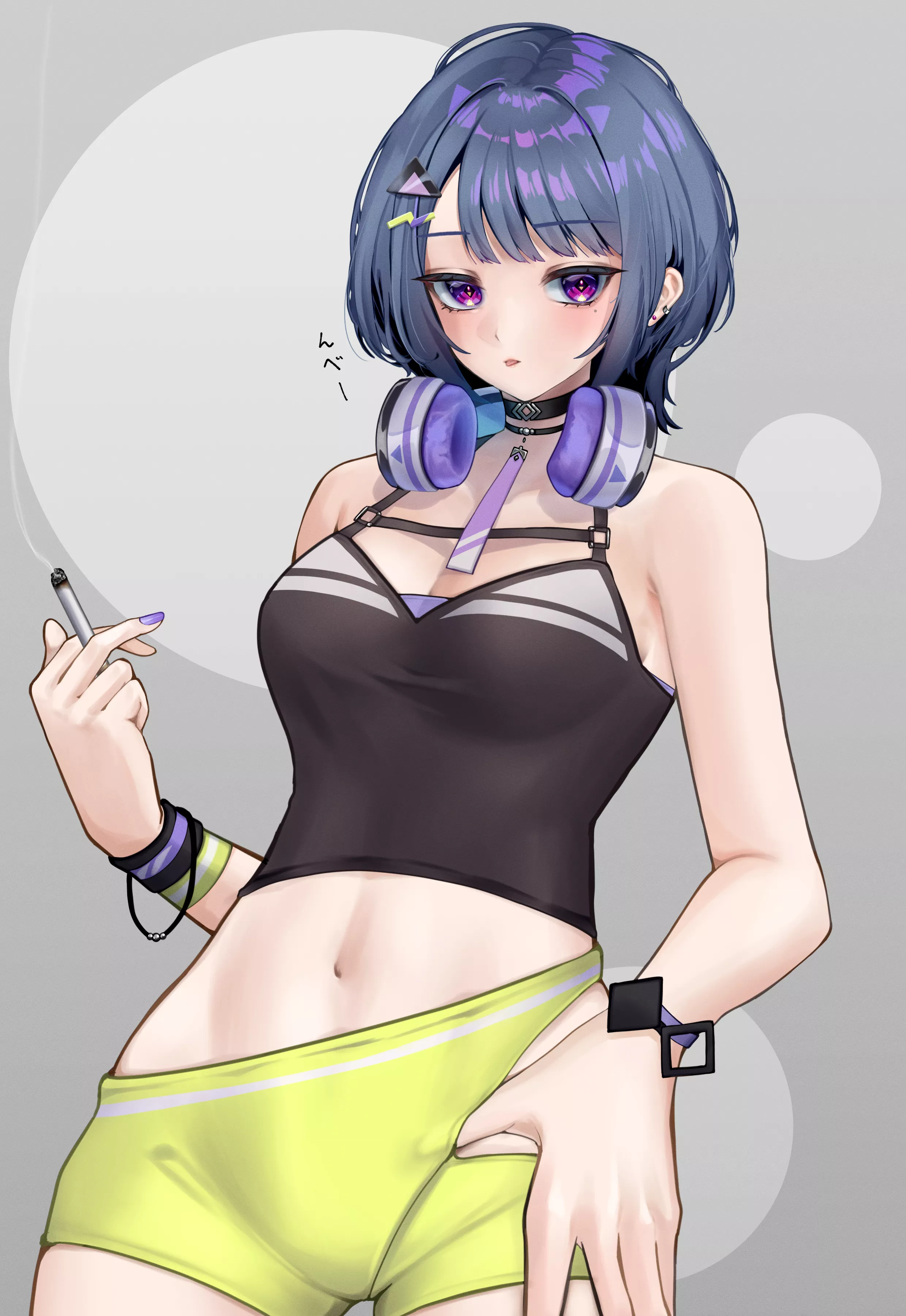 Toru Koshimizu Smoke Break (Sake-Sakanaya ) [Nijisanji]