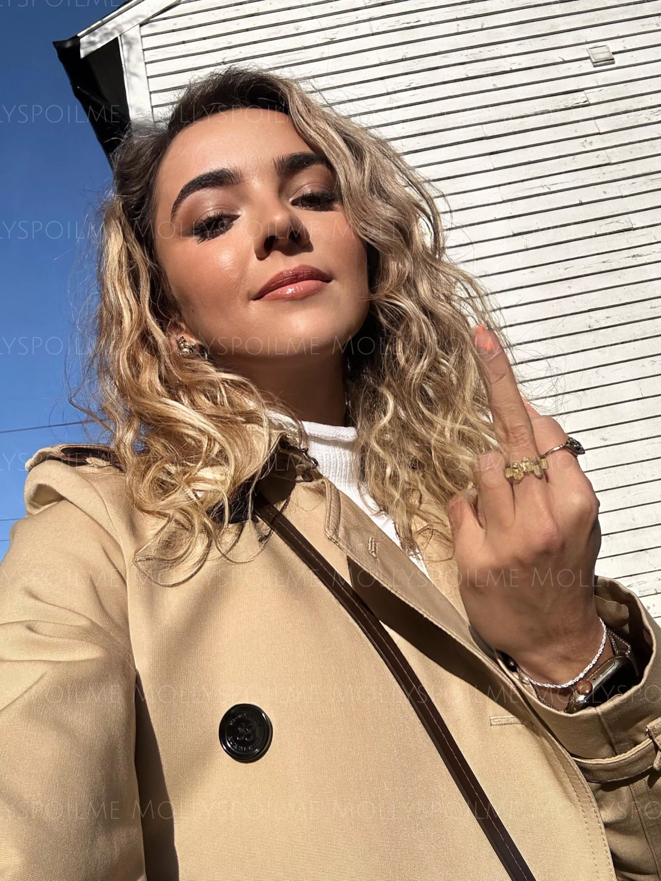 Triggering betas with my Burberry trench. You’re drawn to my power like a moth to a flame 🔥