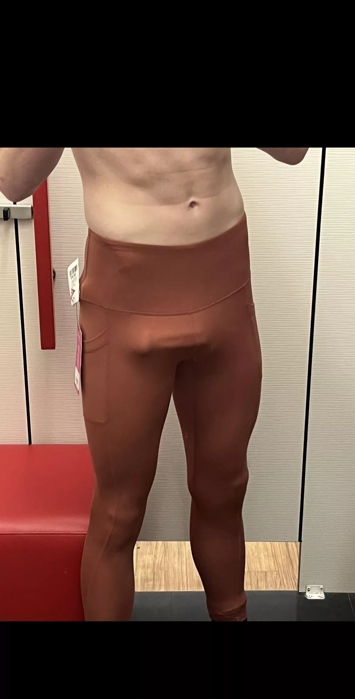 Trying on a pair of leggings (really wanted to cum in them)