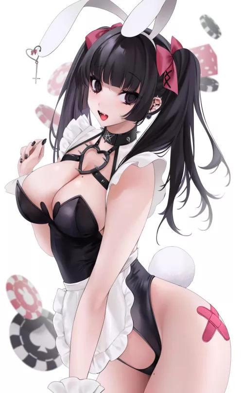 Twintailed Bunny Maid