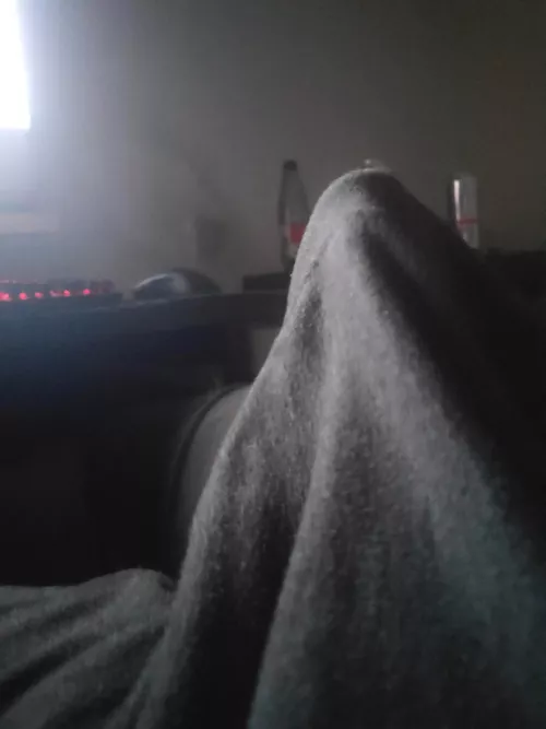 upvota and dm me with your guess on whats underneath there. if its right you might even see it.