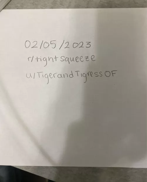 Verification Photo :)