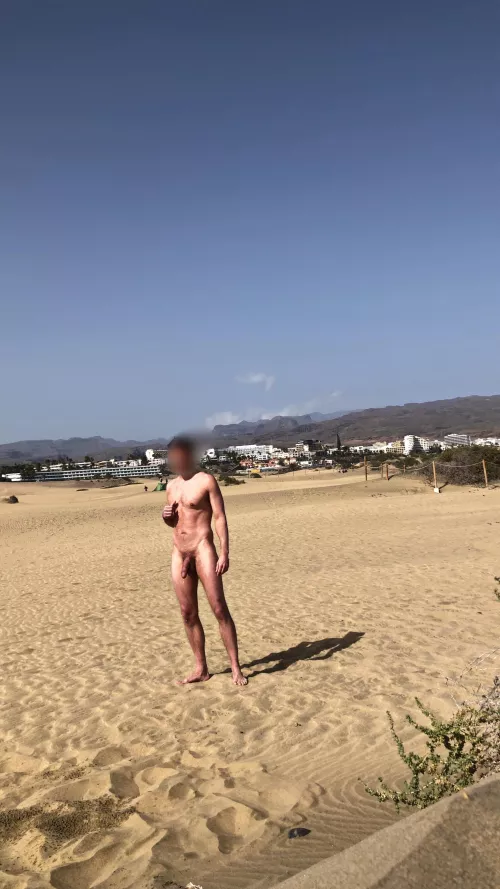 Visiting Maspalomas