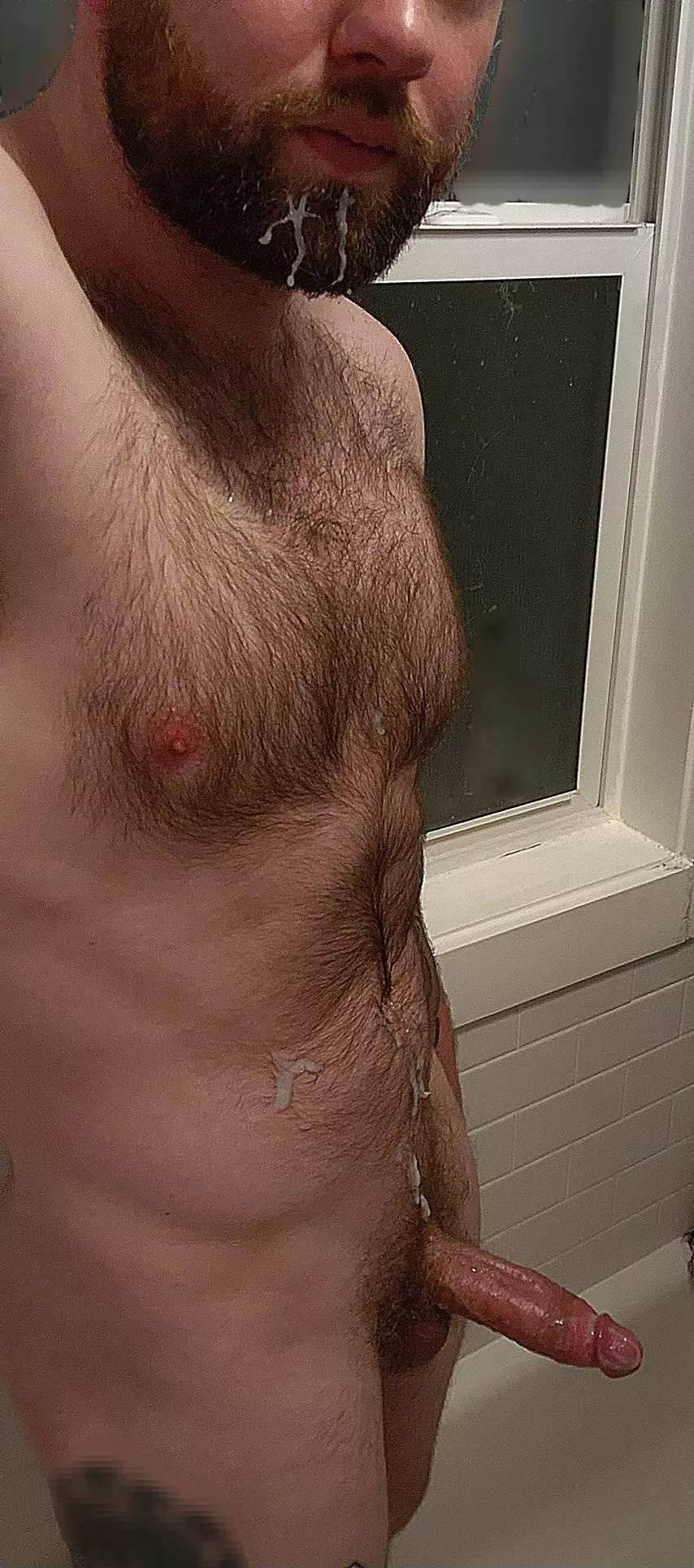 What caught your attention first? Being able to cum a lot is all fun and games till it almost ended up in my own mouth