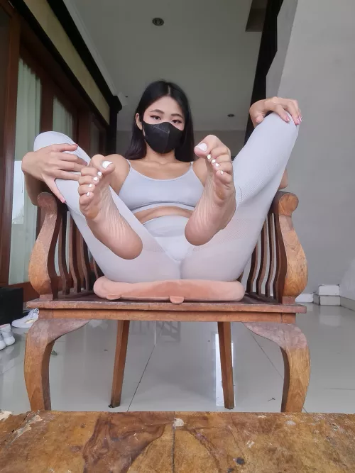What would you like me to do to you with my toes?