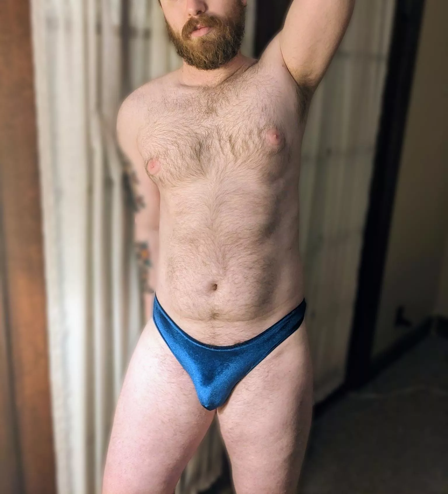 Wife took some photos of me wearing a pair she bought me for Christmas