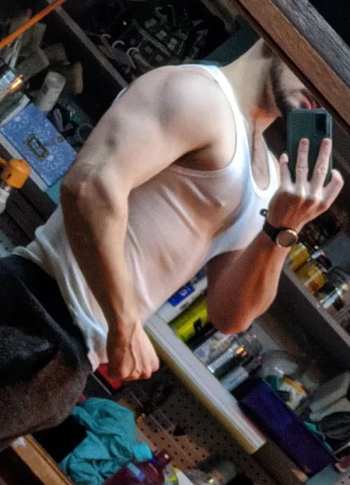 working on that bulge