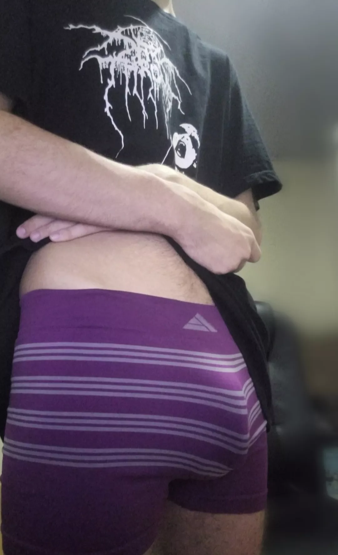 19 years old boy with a massive buldge