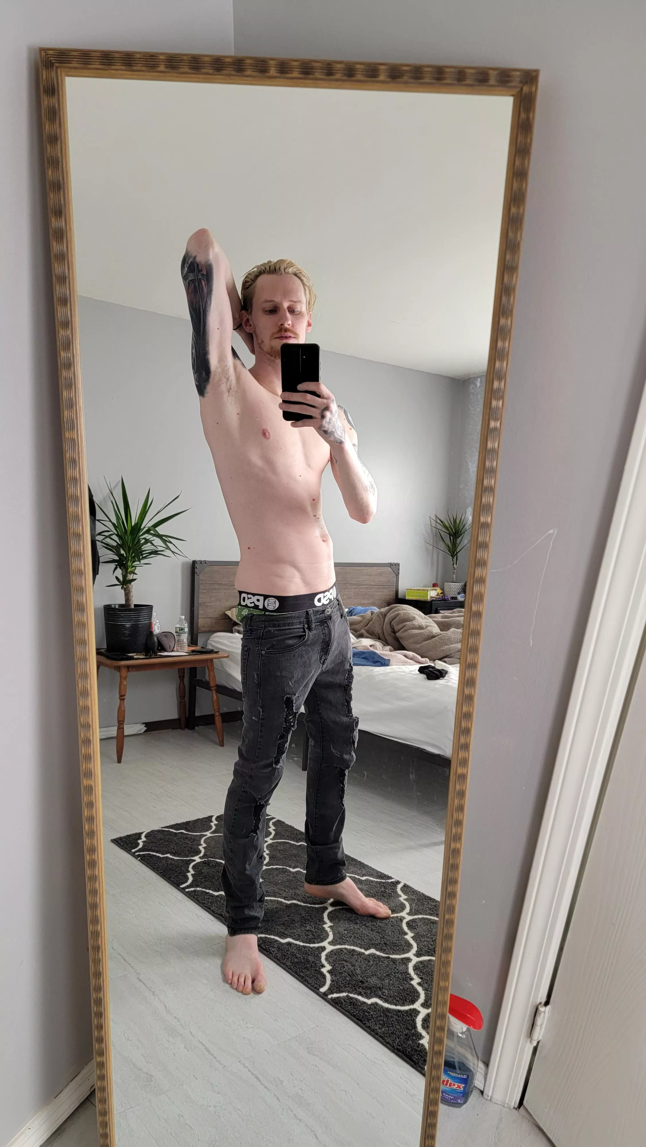 36 6'3 160lbs work in progress