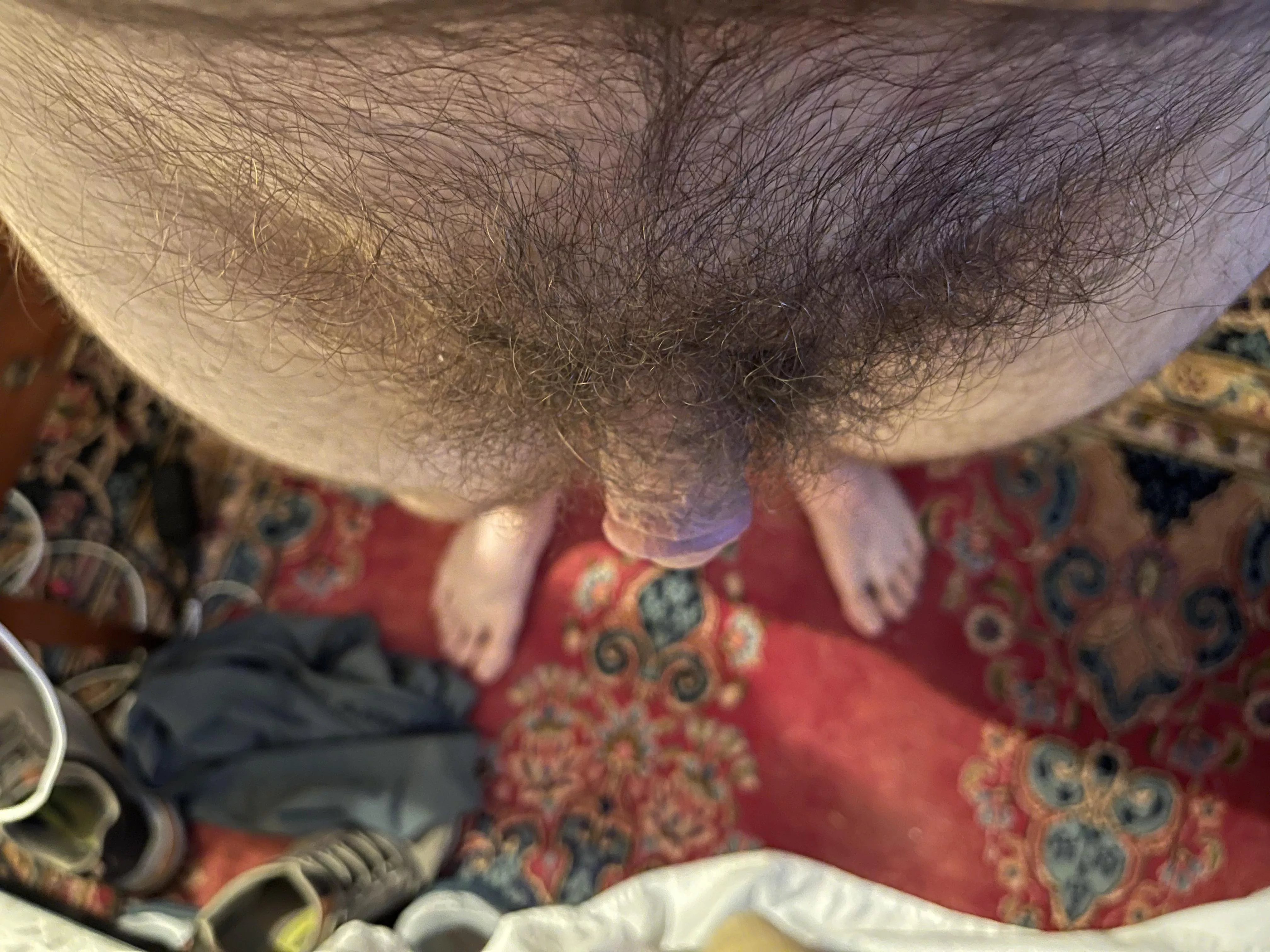 [40] undressing after gym and liked the view….
