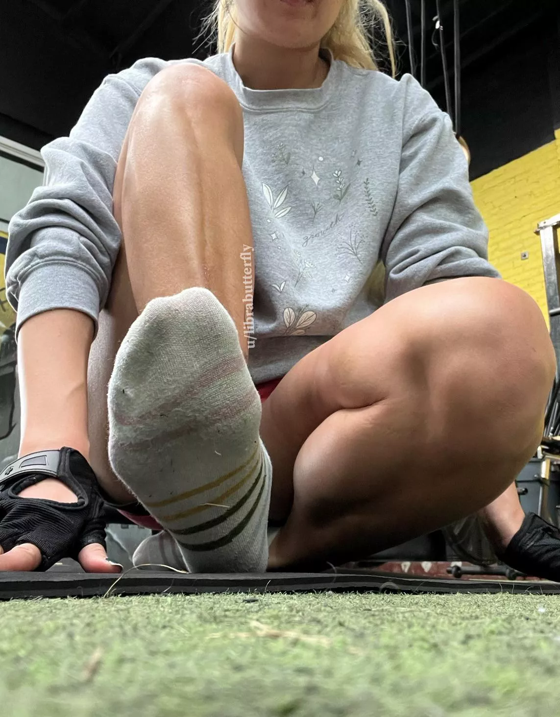 4th workout with these socks 🥵