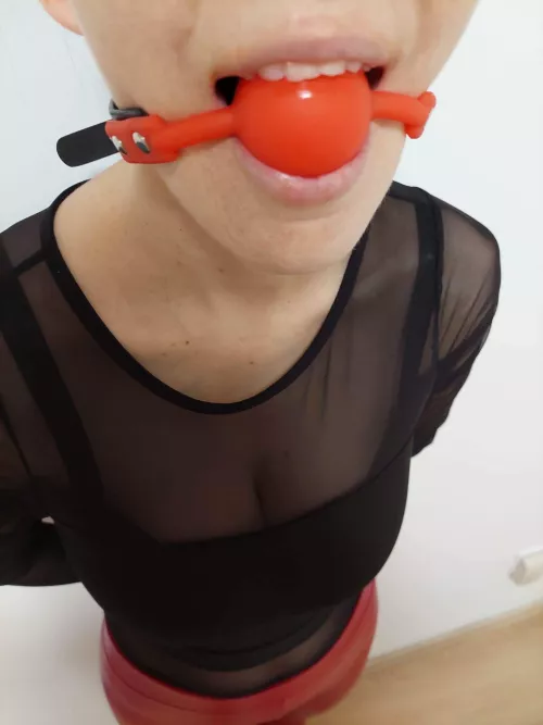 A red ball, my favourite gag