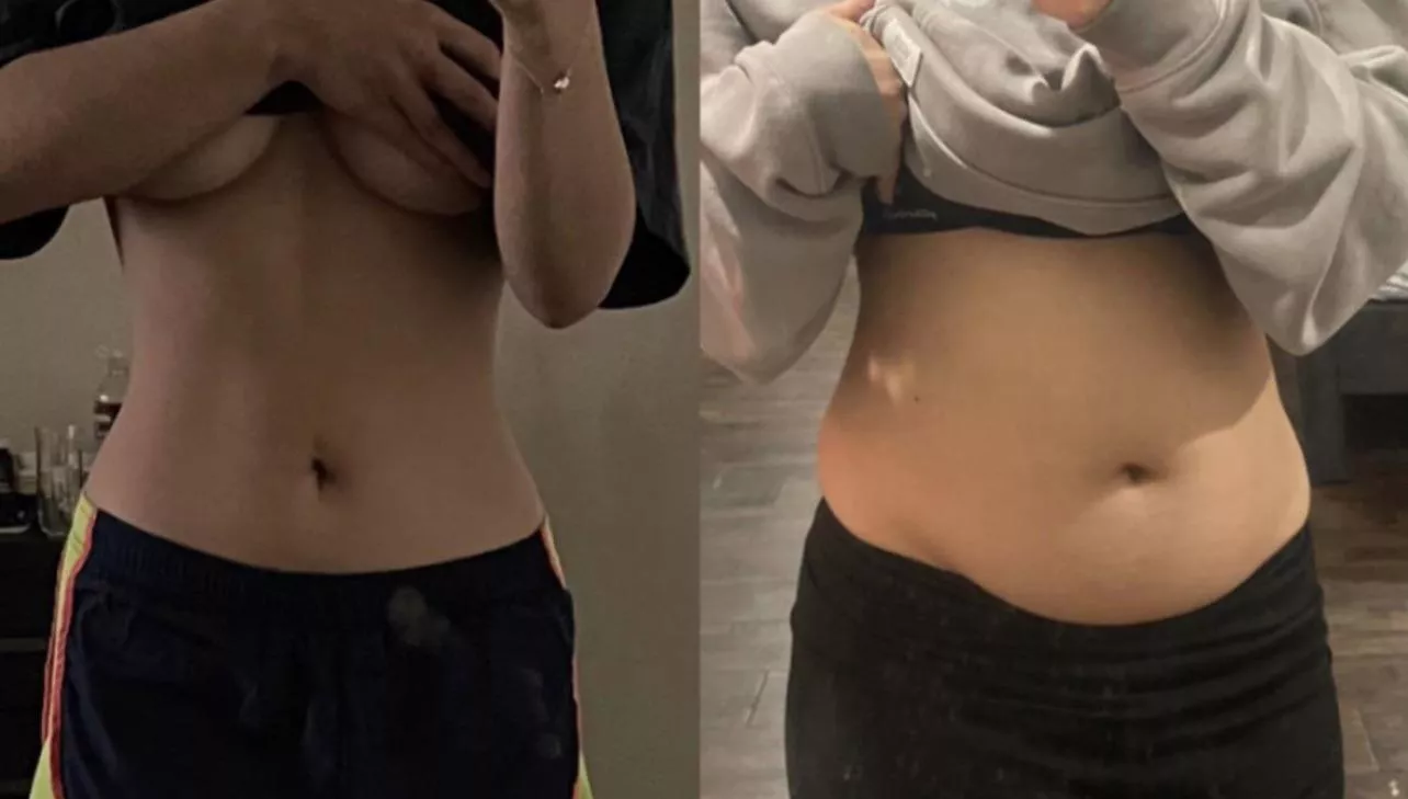 Baby belly hang coming in ☺️🐷