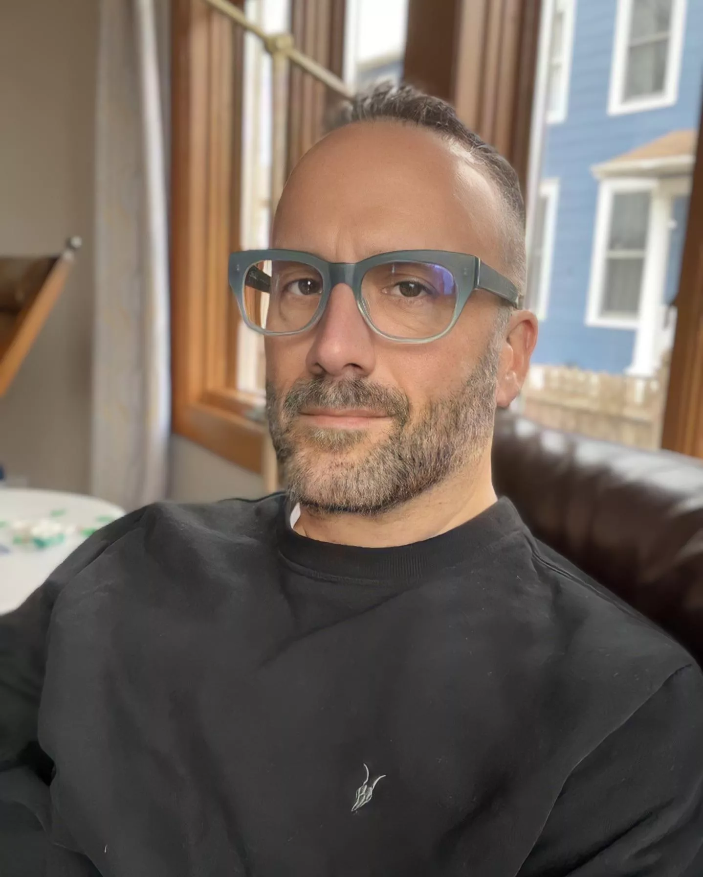 Chillaxing after a long day.