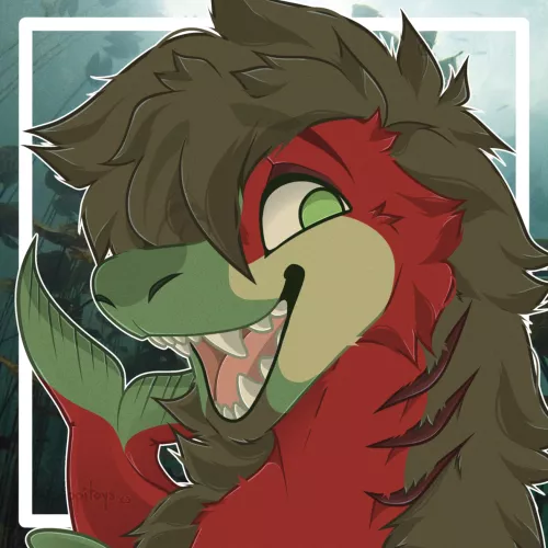 Coolest Fish in The Sea !! [art by me / @puppitoys on twt]