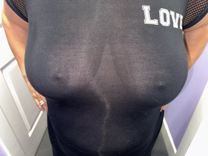 Costco and Home Depot… I was wondering why I was getting so many looks.. 😜