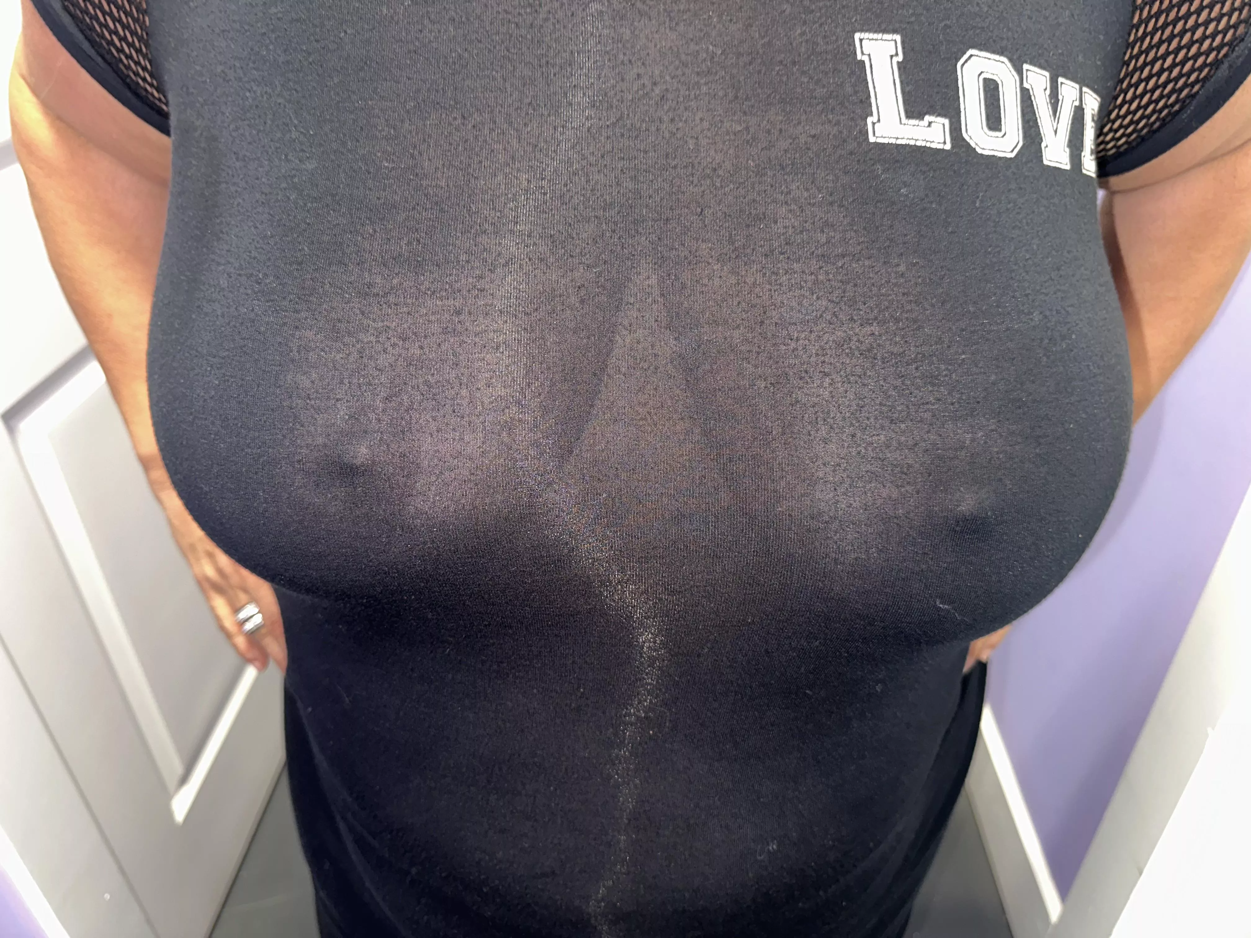 Costco and Home Depot… I was wondering why I was getting so many looks.. 😜