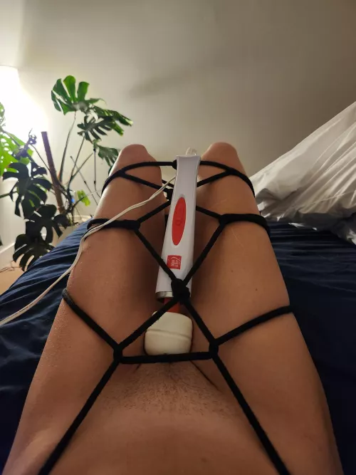 daddy tied me up and left me like this