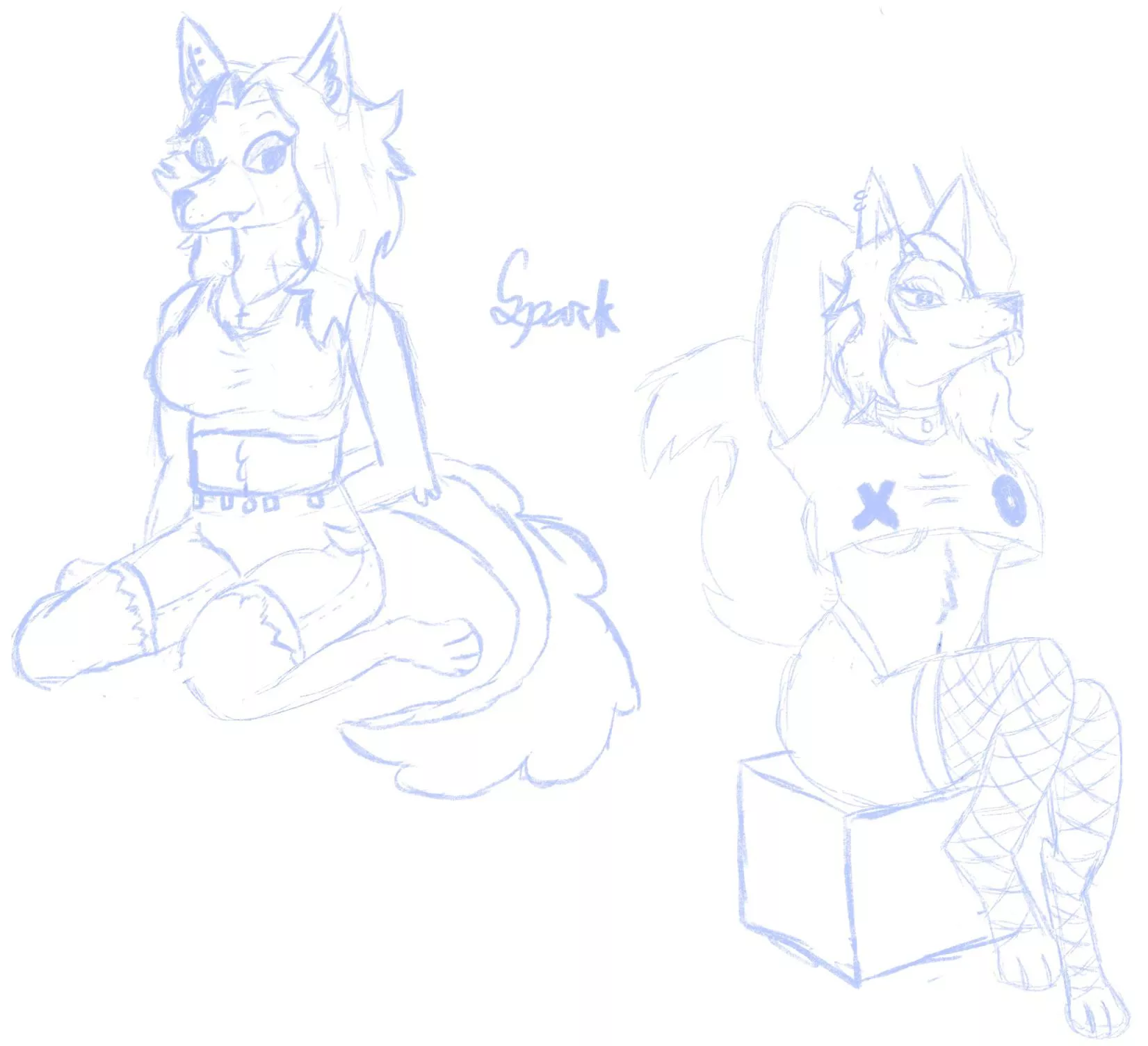 First time drawing furry art!