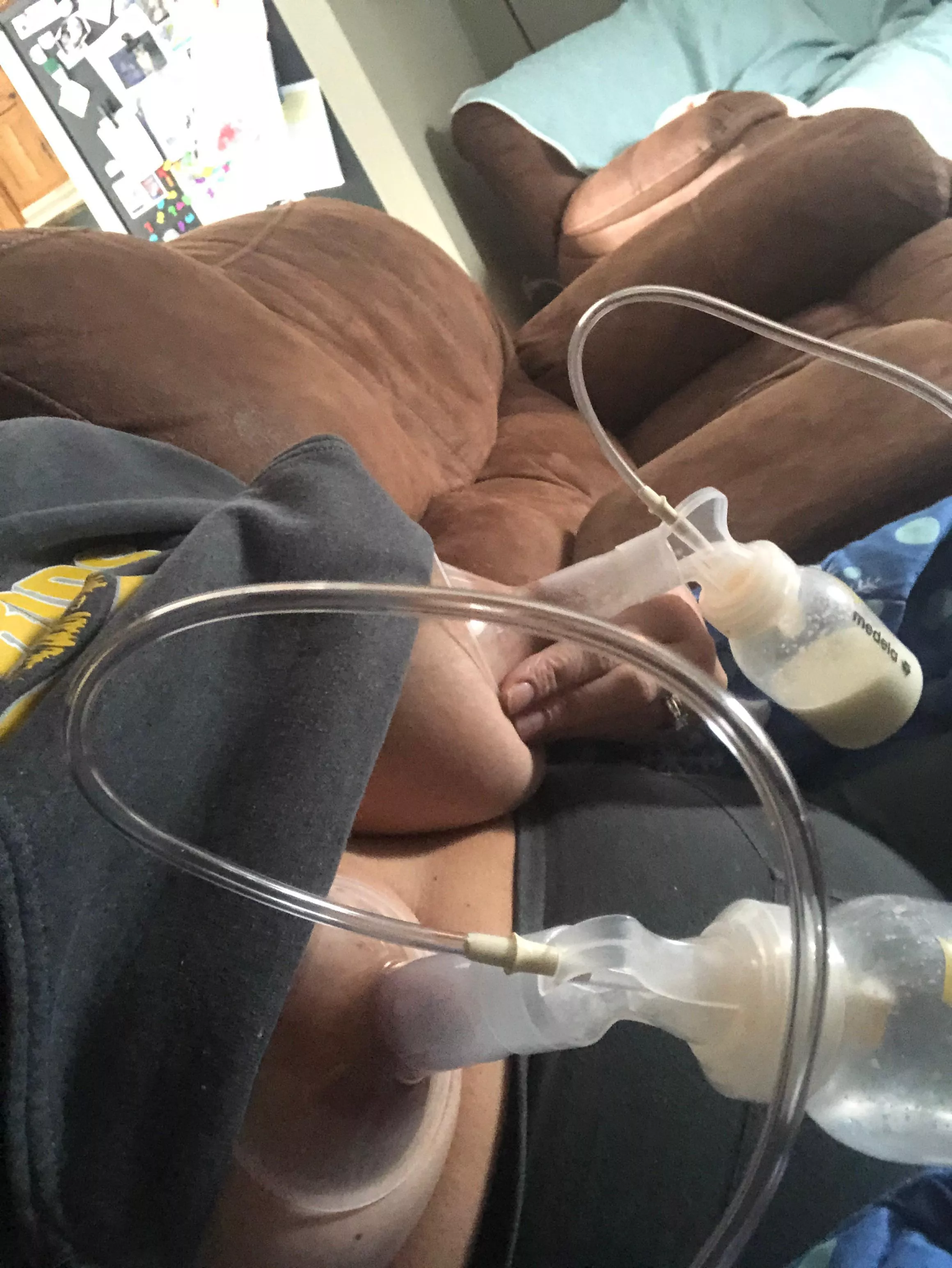 Full tits, can you help me drain them