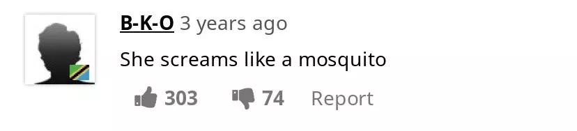 Had to bring the mosquitos into it