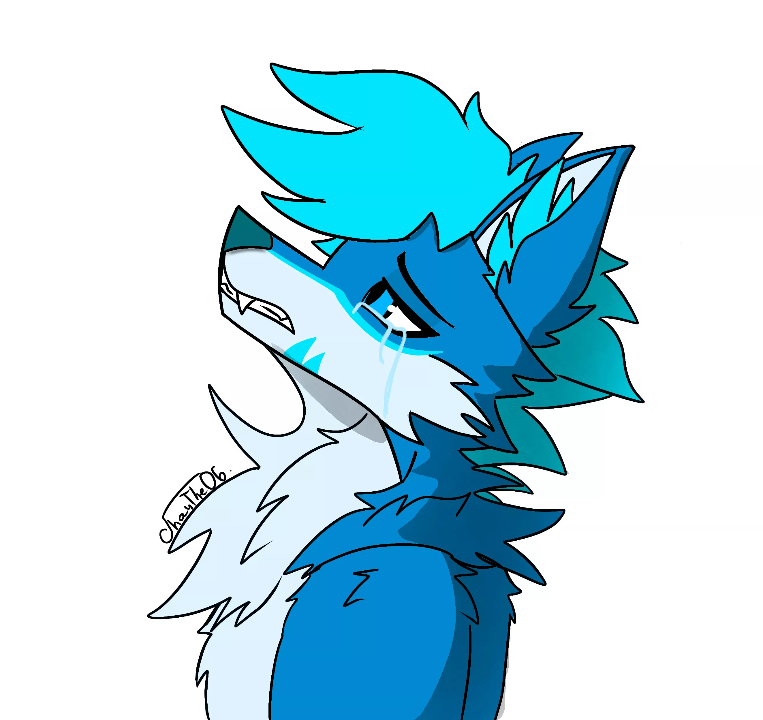 his been in a bad mood lately cheer him up! (art by me)