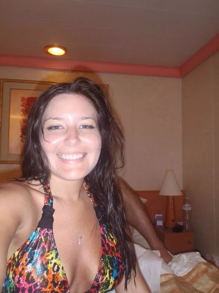 In a hotel with a friend