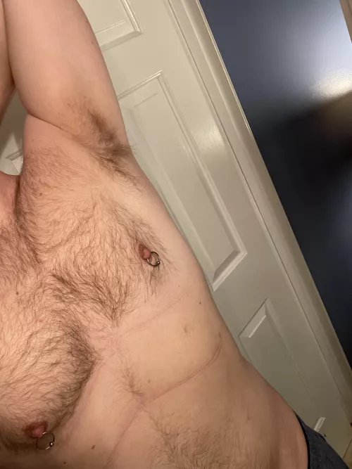 It’s been a long day, could use a lick, don’t forget the nipples either.