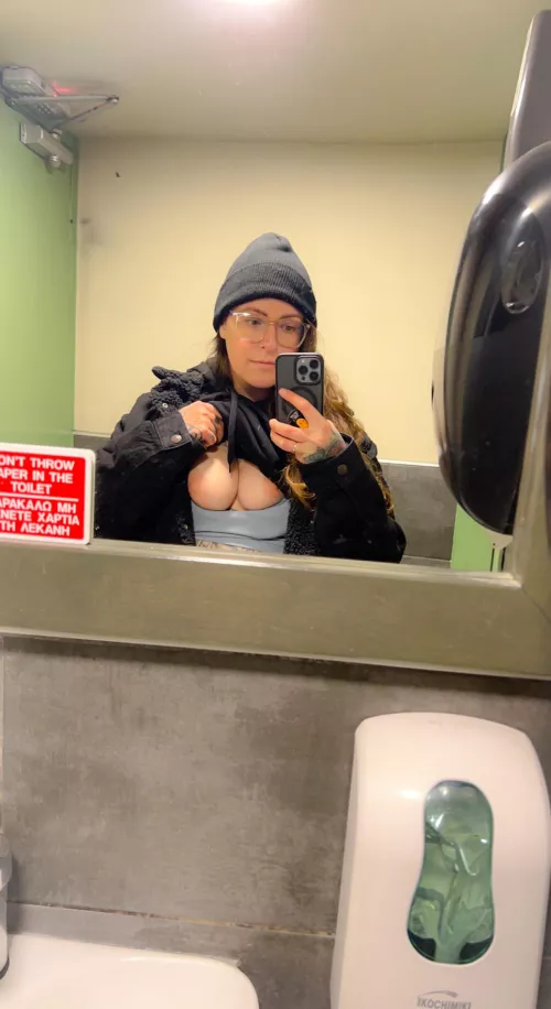 It’s rather chilly out here