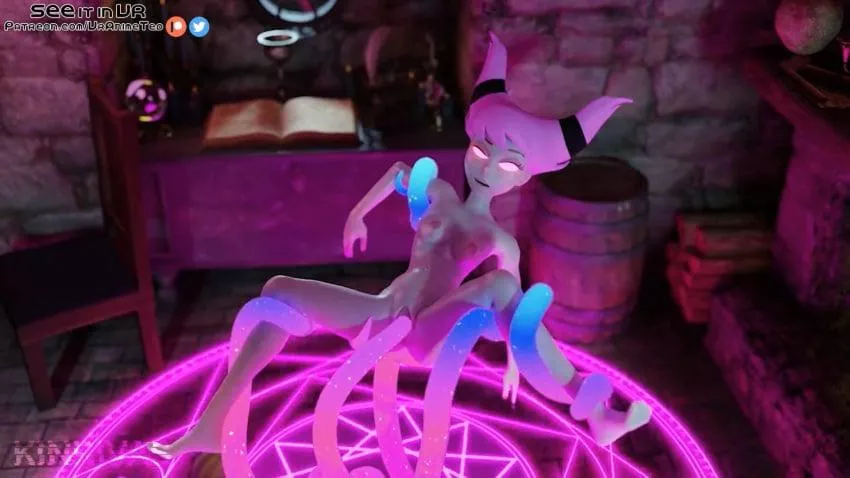 Jinx's tentacles (Animeteo) [Teen titans GO!]