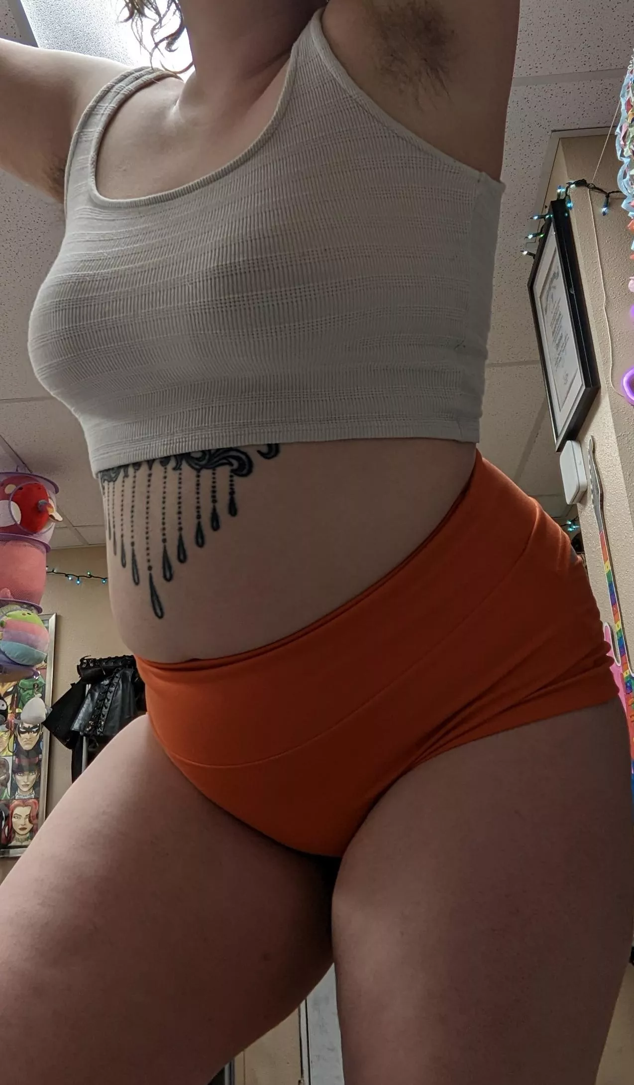 just got done working out 😊