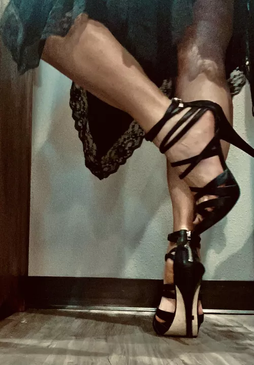 Keep your heels higher than your head.