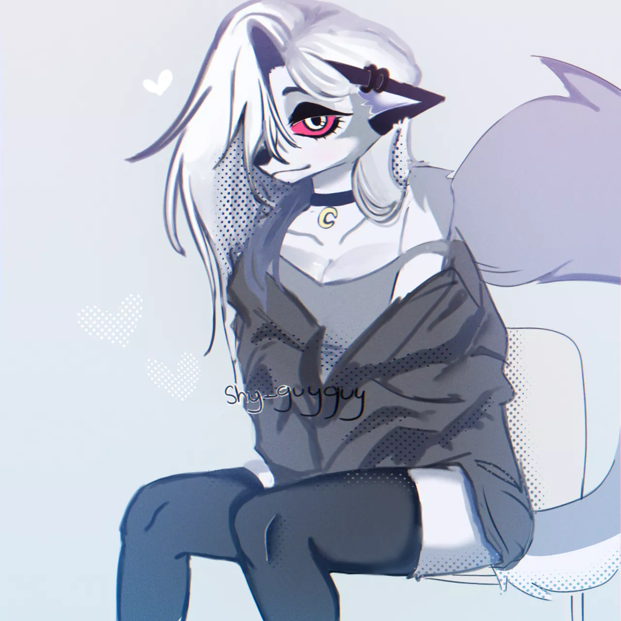 Late night loona doodle 💙