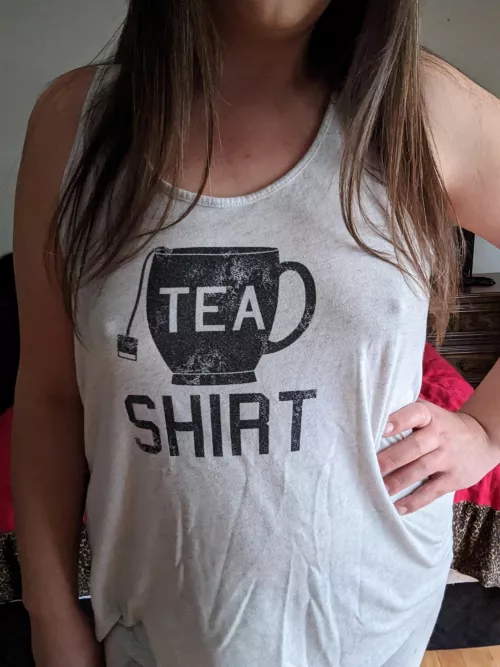 like my tea shirt? 😋