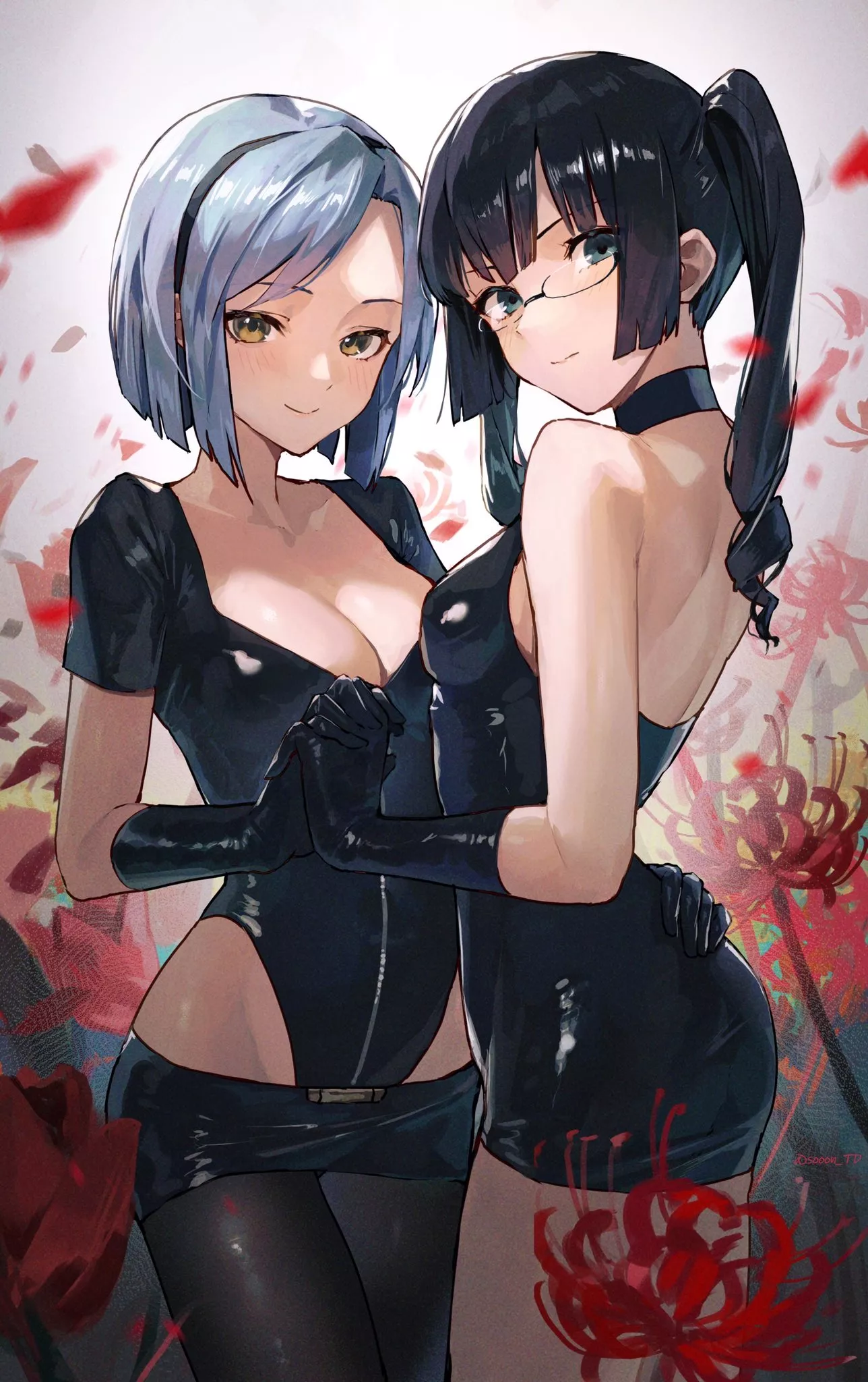 Matching Latex Outfits