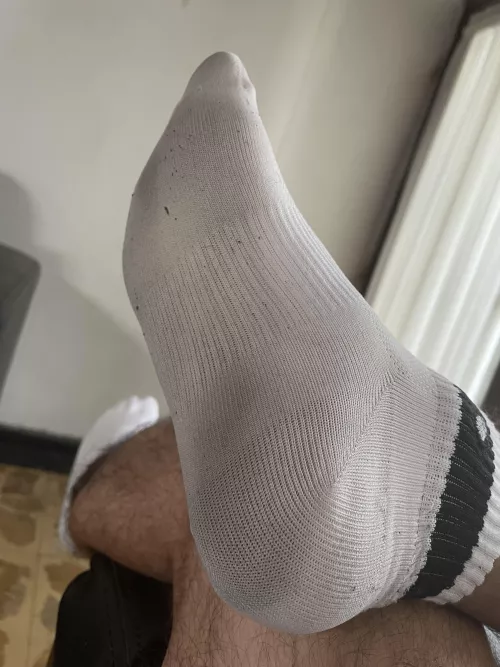 My dirty socks after hitting the gym.