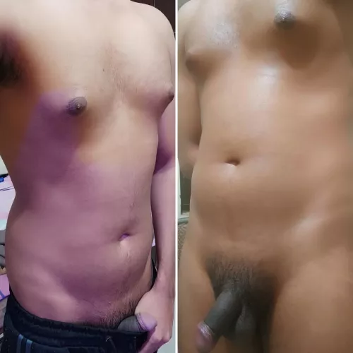 quick question, you like me this way more or if i hit the gym and get some abs?